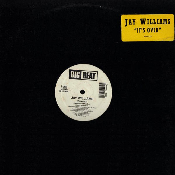 Jay Williams - It's Over Vinyl