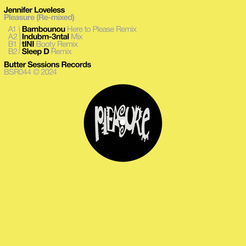 Jennifer Loveless - Pleasure (Re - mixed) Vinyl - Vinyl Record