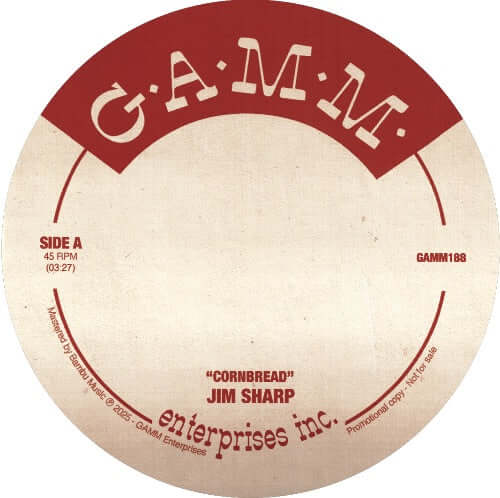 Jim Sharp - Cornbread Vinyl