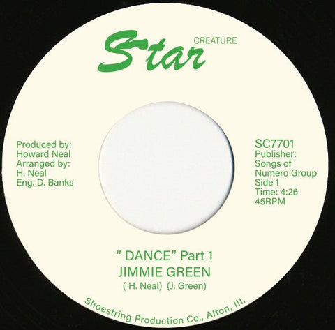 Jimmie Green - Dance / Let Yourself Go Vinyl - Vinyl Record