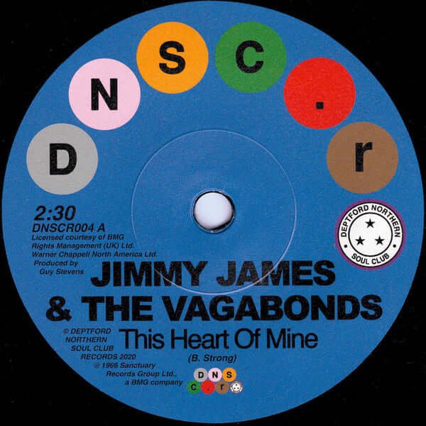 Jimmy James & The Vagabonds / Sonya Spence - This Heart Of Mine / Let Love Flow On Vinyl