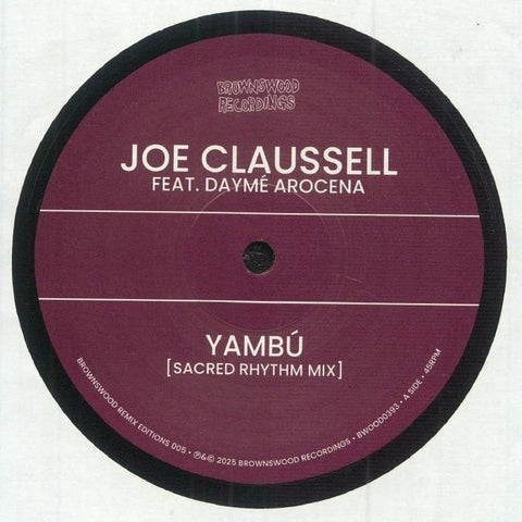Joe Claussell / Gilles Peterson's Havana Cultura Band - Yambú (Sacred Rhythm Mix) Vinyl - Vinyl Record