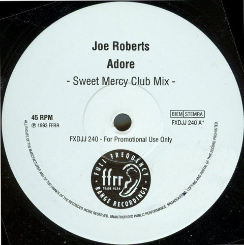 Joe Roberts - Adore Vinyl - Vinyl Record