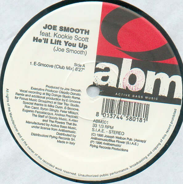 Joe Smooth - He'll Lift You Up Vinyl