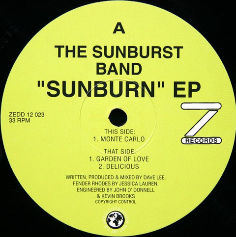 Joey Negro Presents The Sunburst Band - Sunburn EP Vinyl - Vinyl Record