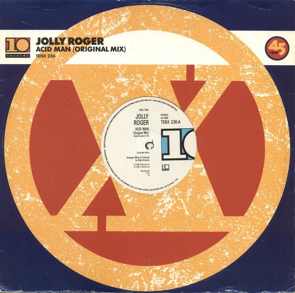 Jolly Roger - Acid Man (Original Mix) Vinyl