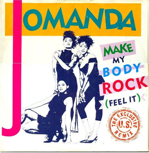 Jomanda - Make My Body Rock (Feel It) (The Exclusive U.S. Remix) Vinyl - Vinyl Record