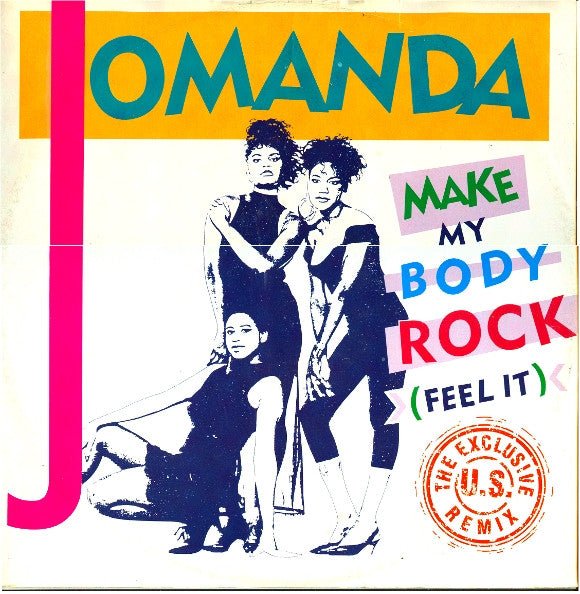 Jomanda - Make My Body Rock (Feel It) (The Exclusive U.S. Remix) Vinyl