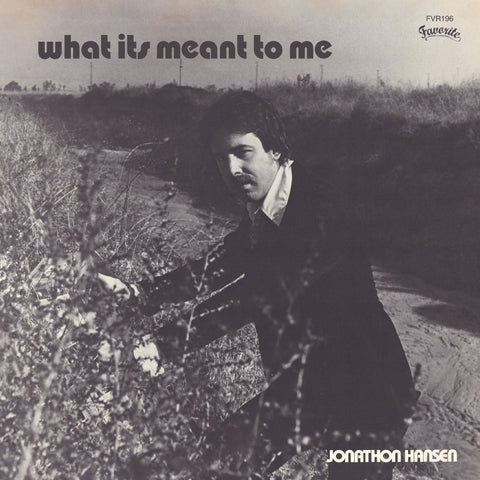 Jonathon Hansen Jeff Silna - What Its Meant To Me / It's Always Something With You Vinyl - Vinyl Record