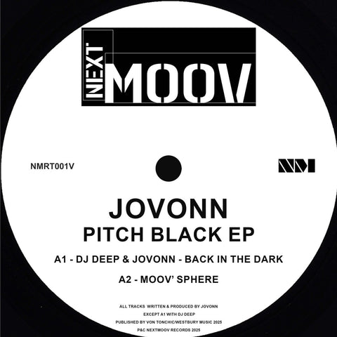 Jovonn - Pitch Black EP Vinyl - Vinyl Record