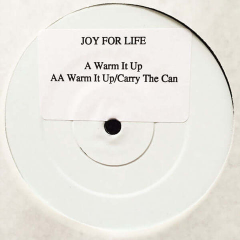 Joy For Life - Warm It Up Vinyl - Vinyl Record