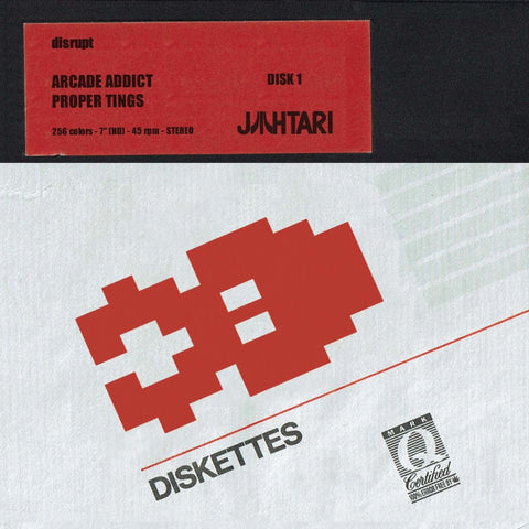 Disrupt - Arcade Addict - Artists Disrupt Genre Dancehall Release Date 2 Feb 2024 Cat No. JTR7-14 Format 7" Vinyl - Jahtari - Jahtari - Jahtari - Jahtari - Vinyl Record
