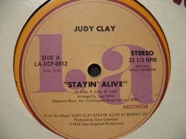 Judy Clay - Stayin' Alive Vinyl