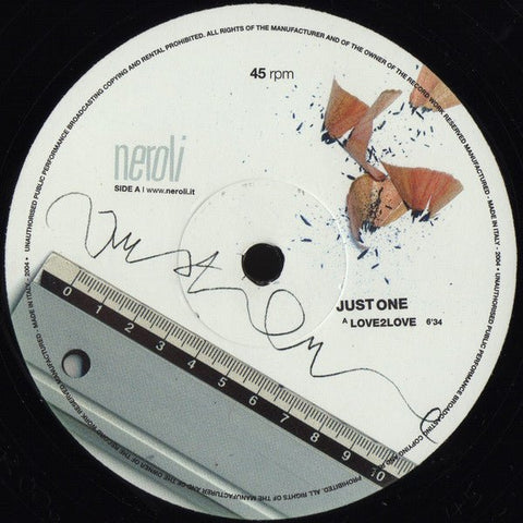 Just One - Love2Love Vinyl - Vinyl Record