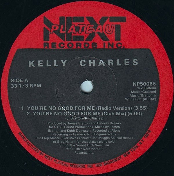 Kelly Charles - You're No Good For Me Vinyl