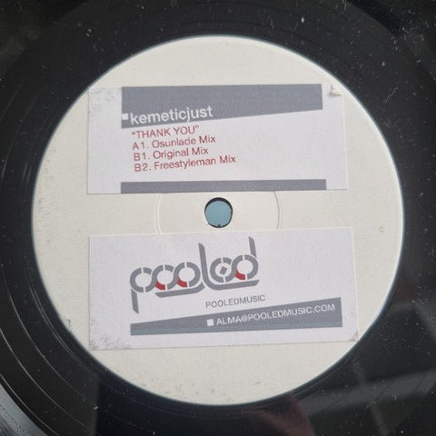 Kemetic Just - Thank You Vinyl - Vinyl Record