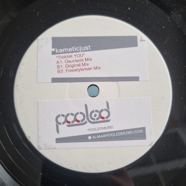 Kemetic Just - Thank You Vinyl