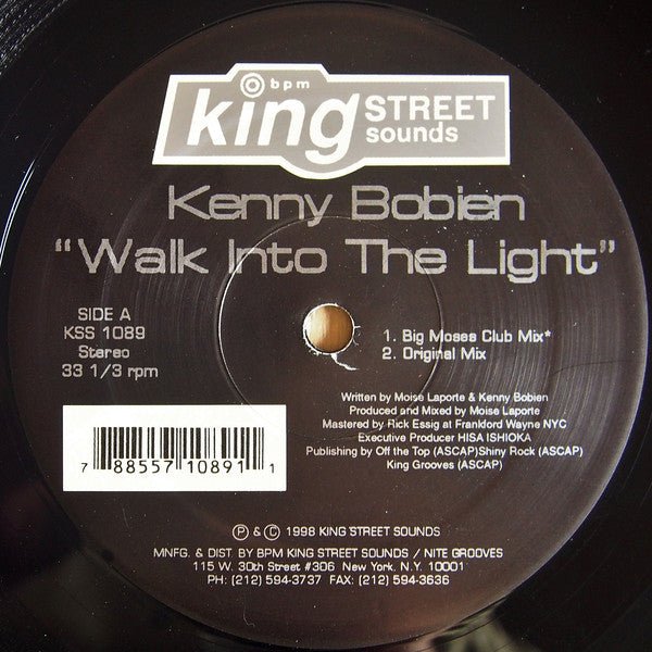 Kenny Bobien - Walk Into The Light Vinyl