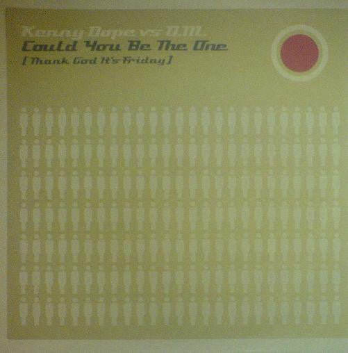 Kenny "Dope" Gonzalez Vs. Da Muttz - Could You Be The One Vinyl