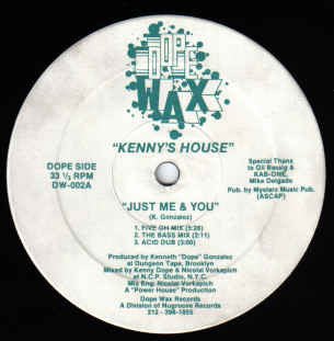 Kenny's House - Just Me & You Vinyl