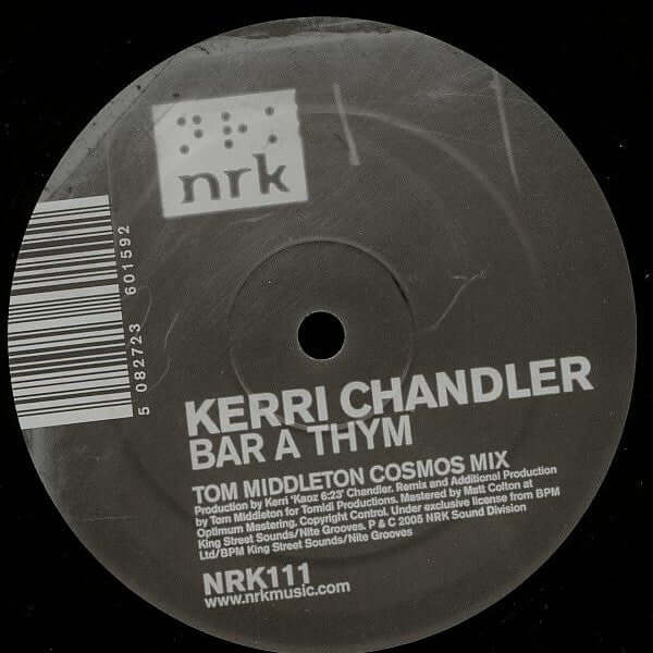 Kerri Chandler - Bar A Thym Vinyl