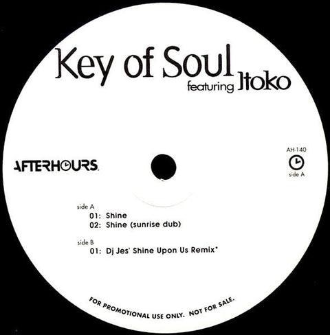 Key Of Soul Featuring Itoko - Shine Vinyl - Vinyl Record