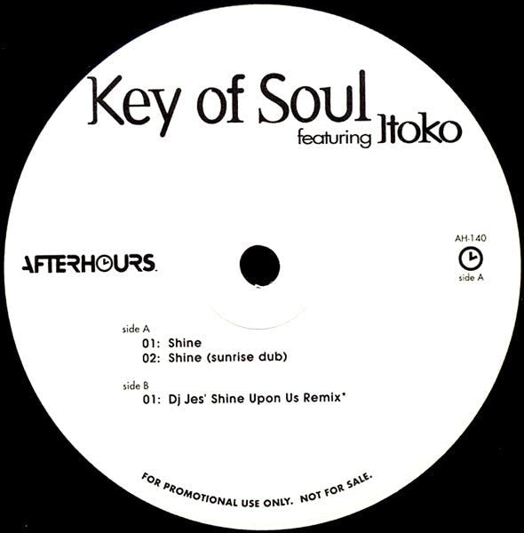 Key Of Soul Featuring Itoko - Shine Vinyl