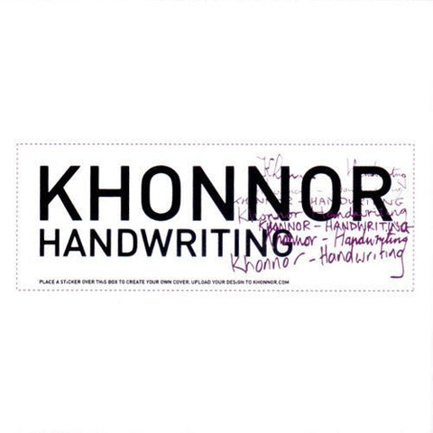 Khonnor - Handwriting (CD) Vinyl - Vinyl Record