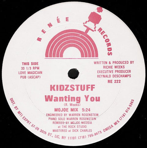 Kidzstuff - Wanting You Vinyl - Vinyl Record
