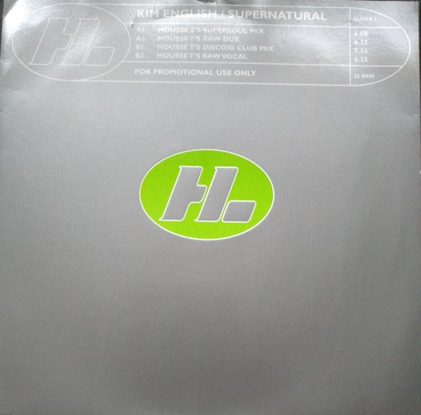 Kim English - Supernatural Vinyl