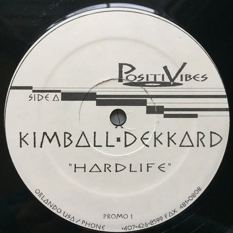 Kimball & Dekkard - Hardlife / Lushlife Vinyl - Vinyl Record