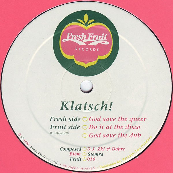 Klatsch! - God Save The Queer Vinyl