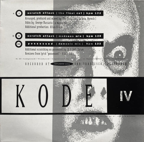 Kode IV - Scratch Attack Vinyl - Vinyl Record