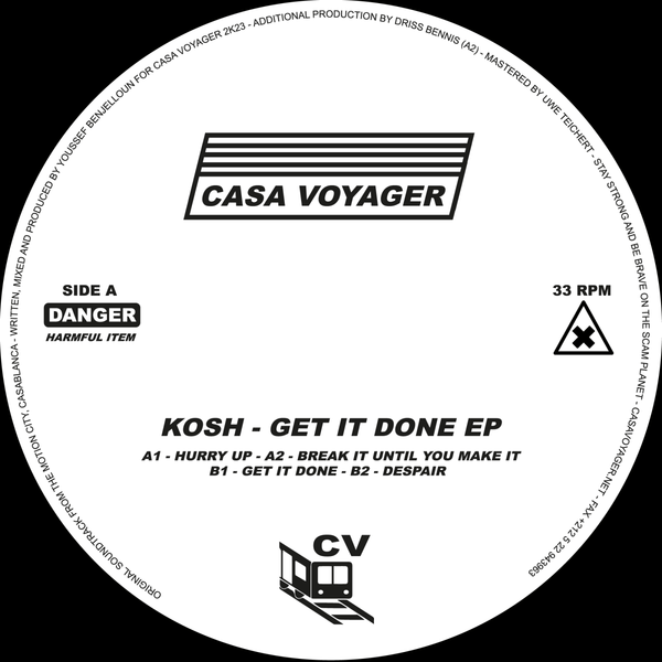 Kosh - Get It Done EP Vinyl