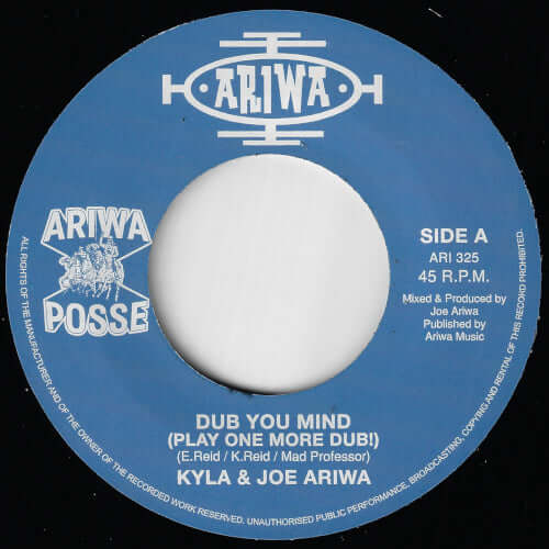 Kyla & Ariwa Posse - Dub You Mind Vinyl