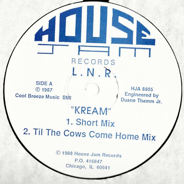 L. N. R. - Kream Vinyl