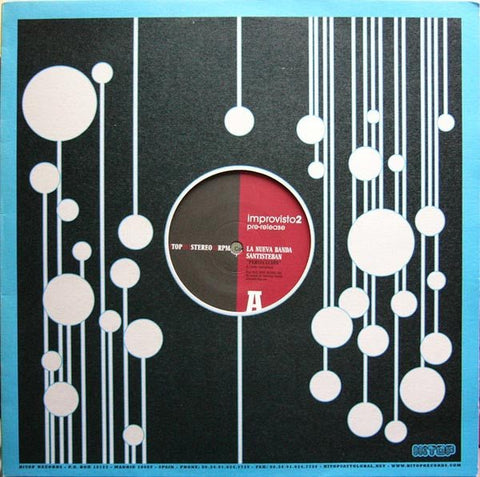 La Nueva Banda Santisteban / Candeias - Improvisto 2 Pre - Release Vinyl - Vinyl Record