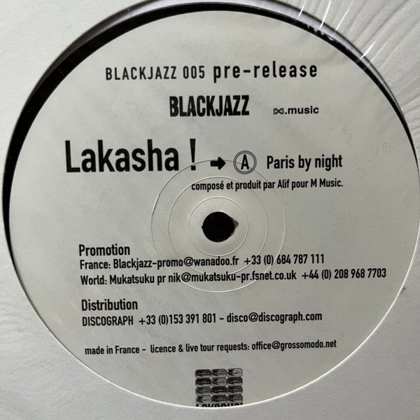 Lakasha! - Paris By Night Vinyl