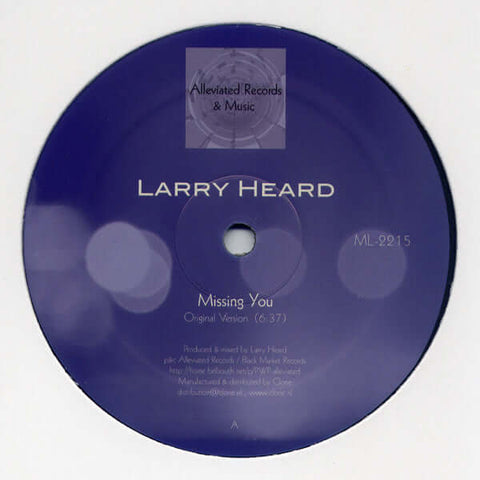 Larry Heard - Missing You Vinyl - Vinyl Record