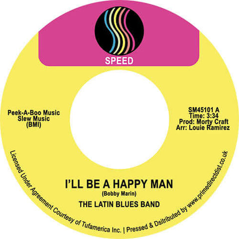 Latin Blues Band - I'll Be A Happy Man Vinyl - Vinyl Record