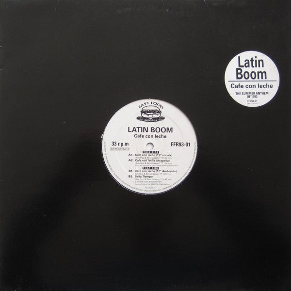 Latin Boom - Cafe Con Leche Vinyl