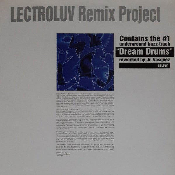 Lectroluv - Remix Project Vinyl