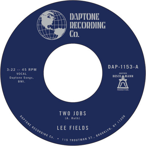 Lee Fields - Two Jobs Vinyl - Vinyl Record