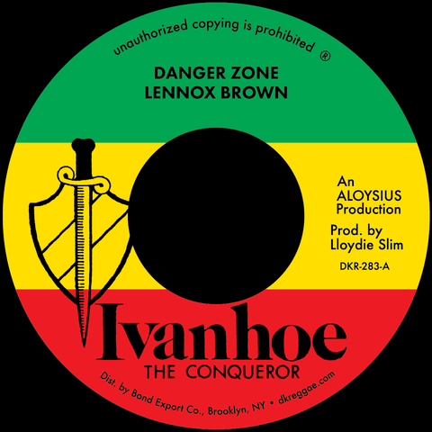 Lennox Brown - Danger Zone Vinyl - Vinyl Record