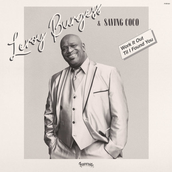 Leroy Burgess & Saving Coco - Work It Out Vinyl