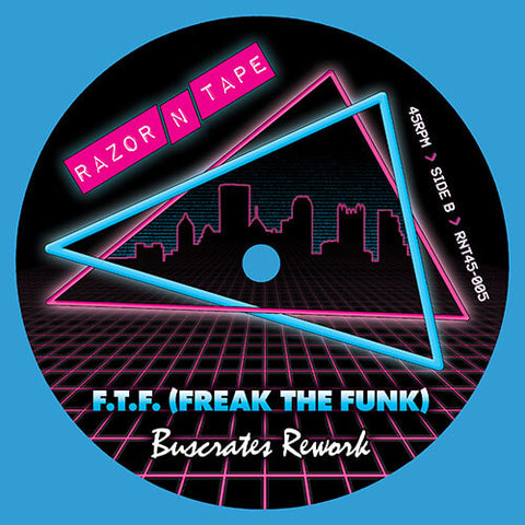 Buscrates - Main Thing - Artists Buscrates Genre Nu-Disco, Boogie Release Date 1 Jan 2020 Cat No. RNT45005 Format 7" Vinyl - Razor-N-Tape - Razor-N-Tape - Razor-N-Tape - Razor-N-Tape - Vinyl Record
