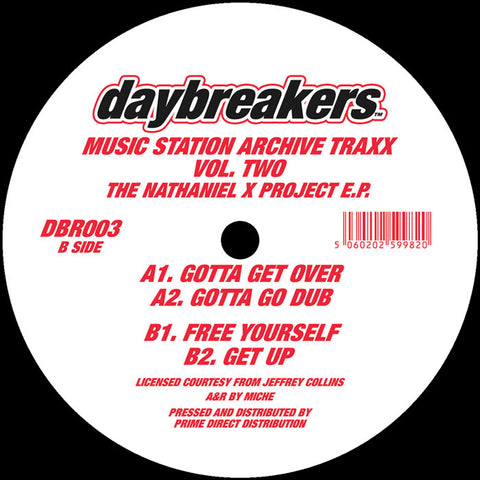 The Nathaniel X Project - Music Station Archive Traxx vol. 2 - Vinyl Record