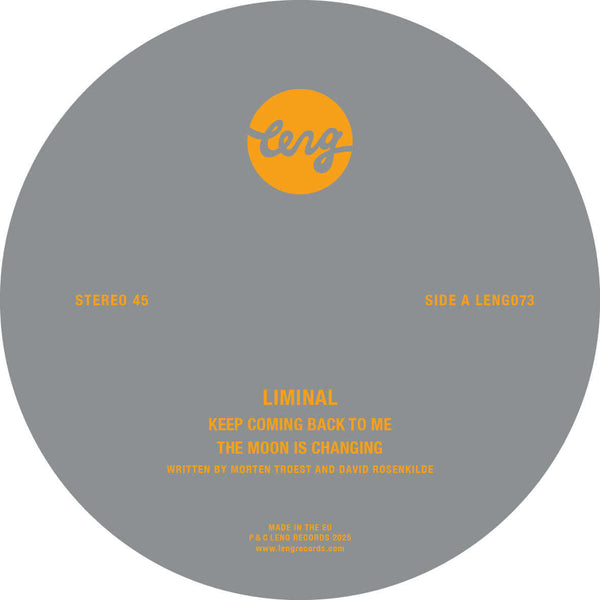 Liminal - Keep Coming Back to Me Vinyl