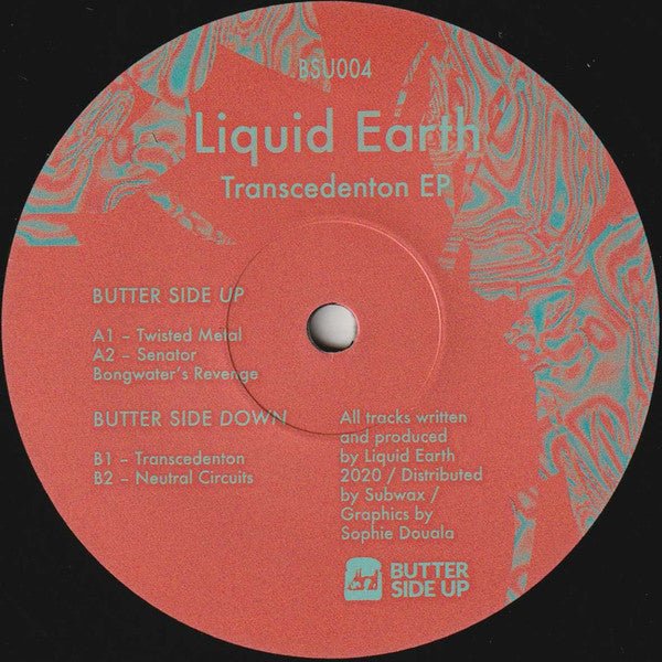 Liquid Earth - Transcedenton EP Vinyl