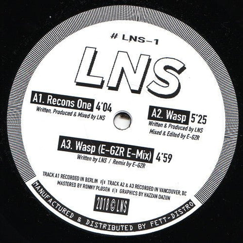 LNS - Recons One Vinyl - Vinyl Record